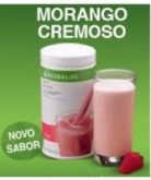 Shake morango cremoso Herbalife