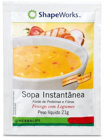 Sopa Instantânea - FRANGO COM LEGUMES herbalife